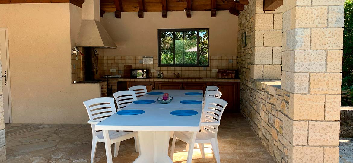 La cuisine d'été du Moulin du Boisset