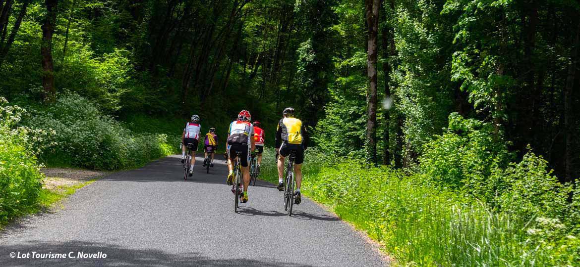 Cyclisme au Moulin du Boisset