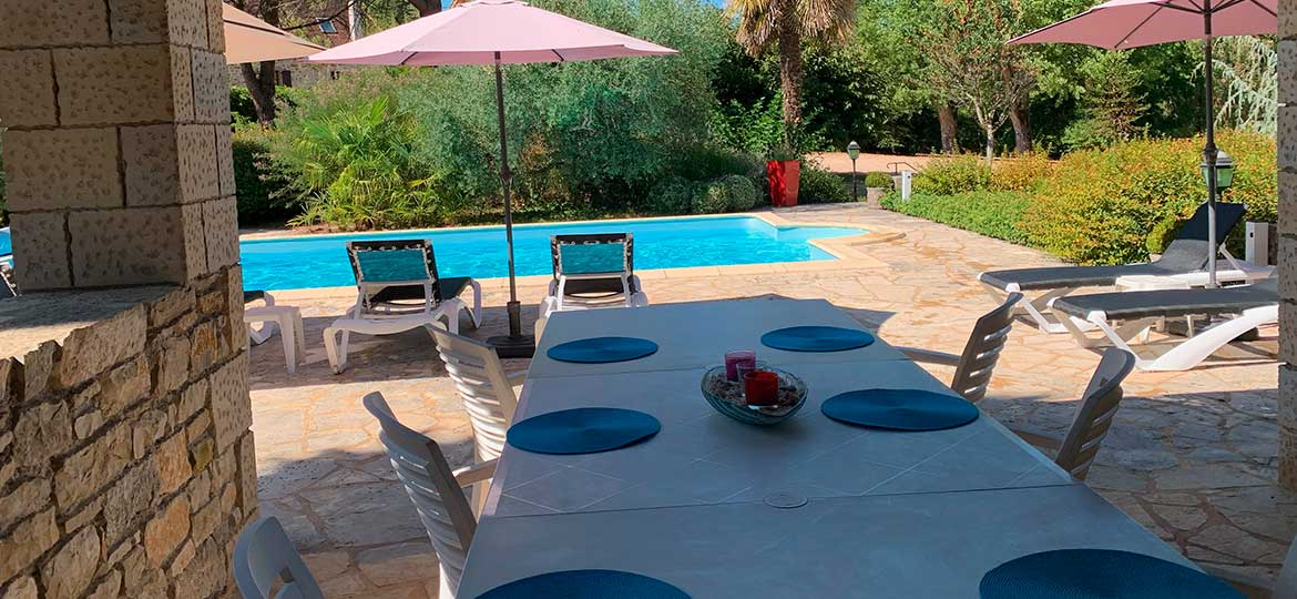 La cuisine d'été du Moulin du Boisset